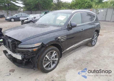 2025 Genesis Gv80 2.5T Advanced Awd from USA, damaged, VIN KMUHBESB3SU273631